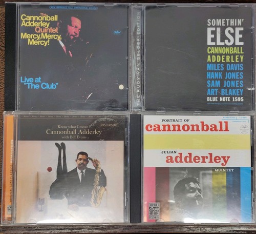 Cannonball adderley cds - 4,