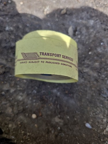 Ticket roll for transport - ticket,
