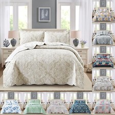 3 Piece Quilted Bedspread