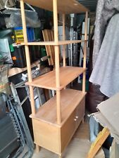 stunning light oak bookcase