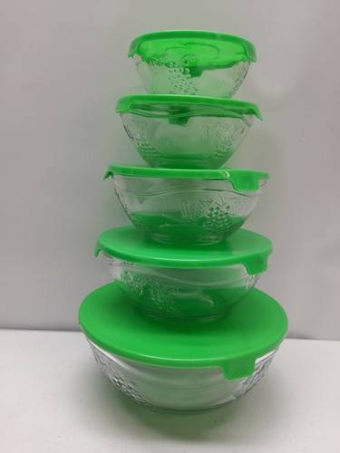 Set clear glass nesting - of,