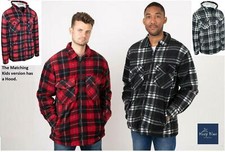 Hazy Blue Mens Kids Sherpa