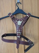 Real Leather Dog Harness Heavy duty Staffordshire bull terrier