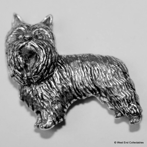 Yorkshire terrier pewter - pewter, pin