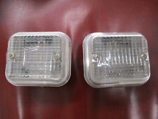 Lucas genuine o/e reversing lamps pair MGB Midget Triumph E-type etc