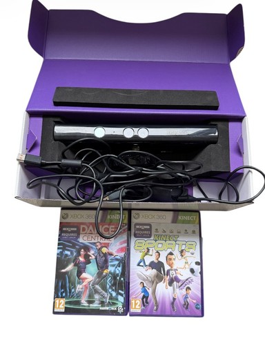 Boxed xbox 360 - xbox, sensor