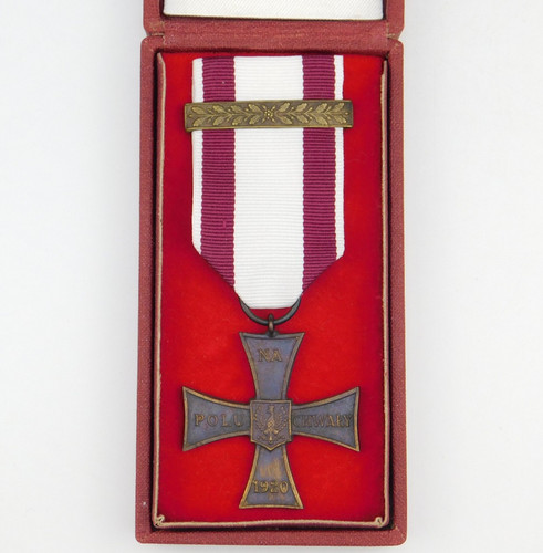 5078 ww2 polish cross - cross, of