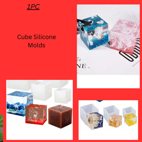Cube silicone molds - cube,