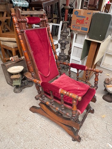 Vintage american rocking chair - rocking,