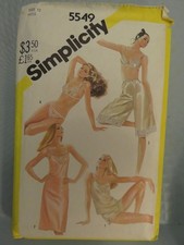 Simplicity 5549 Sewing Pattern