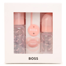 BOSS Baby Bottles & Dummy Set - Light Pink