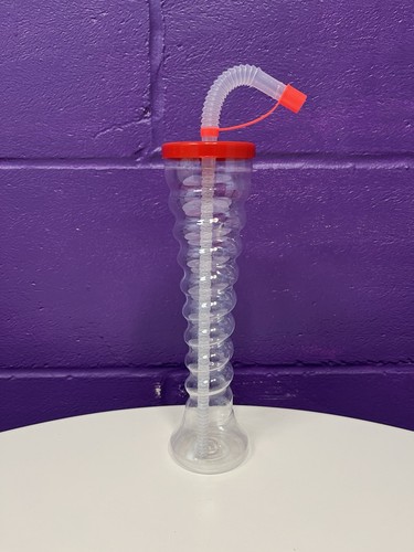 Red twist slush cup - slush, a