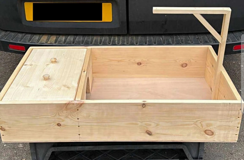 Wooden tortoise shelter side - tortoise, shelter,