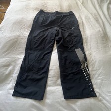 Nike Y2K Vintage Baggy Nike Tracksuit bottoms Joggers Navy In Great Condition