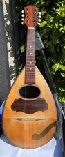 Antique Italian Bowl back "Francesco Perretti & Figli" Mandolin & Case