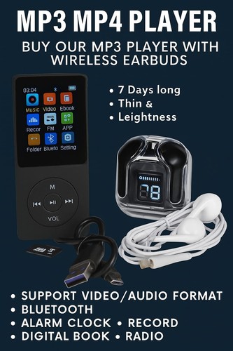 Mp3 mp4 player bonus - player,