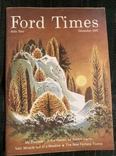 1967 December Ford Times Magazine Fairlane Torino Scrimshaw Snowmobiling Florida