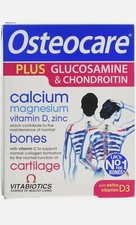 Vitabiotics Osteocare Plus Glucosamine And Chondroitin - 60 Tablets New Long Exp