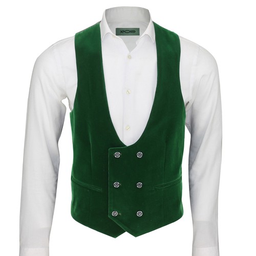 Mens waistcoat double breasted - mens,