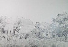 Original pencil drawing - drawing,