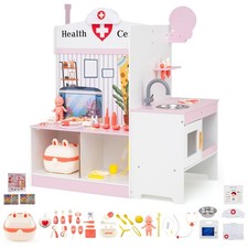 Kids Doctor Play Set Wooden