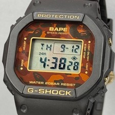 Casio G-Shock DW-5600VT A Bathing Ape BAPE Camo 2000 Limited Edition Japan Watch