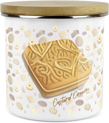 Custard creams biscuit storage - custard,