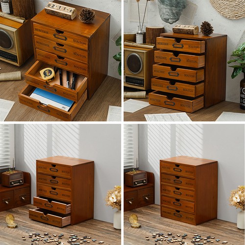 Vintage cubic drawer - -, small