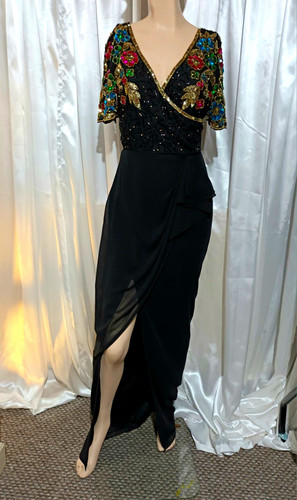 Virgos lounge black chiffon - lounge,
