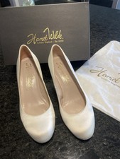 Harriet Wilde designer bridal wedding shoes UK 7 