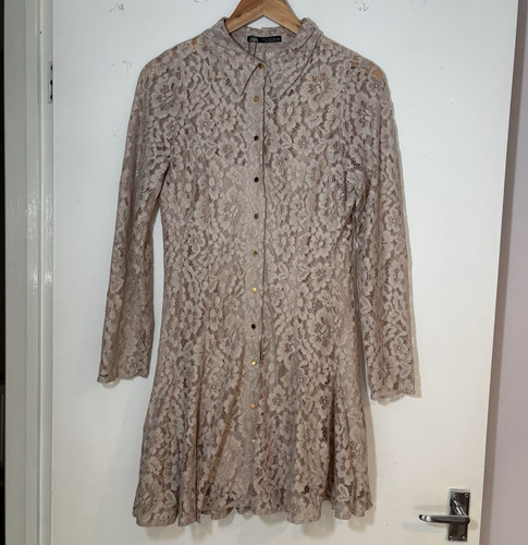 Zara beige floral lace - zara,,