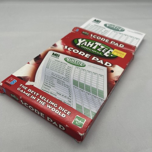 Yahtzee score pad vintage - yahtzee,