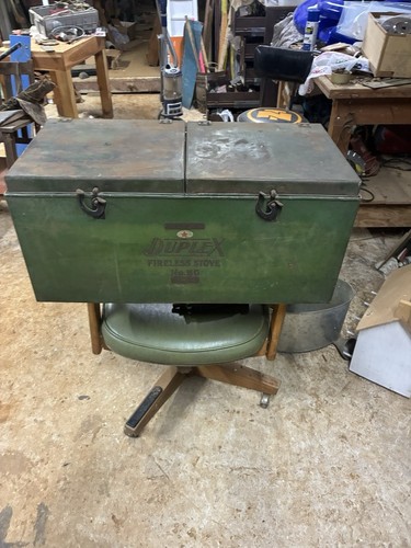 Vintage duplex fireless - vintage, stove