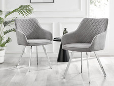 2X Falun Light Grey Fabric