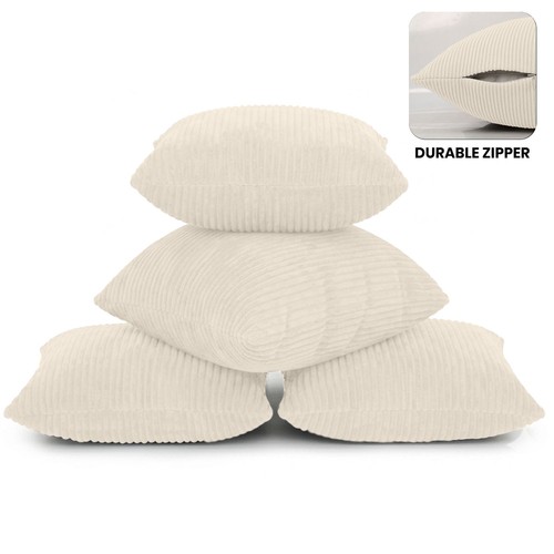 Crushed velvet cushion cover - crushed,