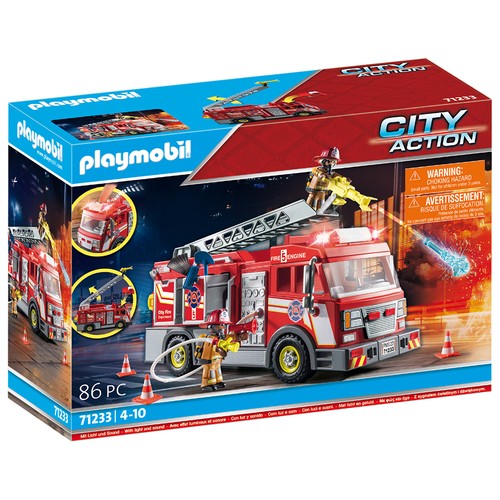 Playmobil city action - city, fire