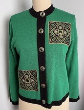 Vintage Emerald Green Knit
