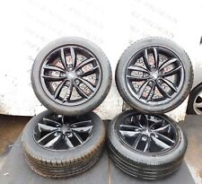 MINI COUNTRYMAN 10-17 SET OF ALLOY WHEELS + TYRES 17 INCH 9803726 1 TYRE BURNT
