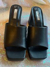 Primark Black Sandals Size 4 Brand New