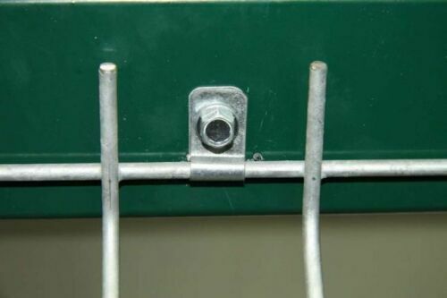 100 metal mesh panel - , clips