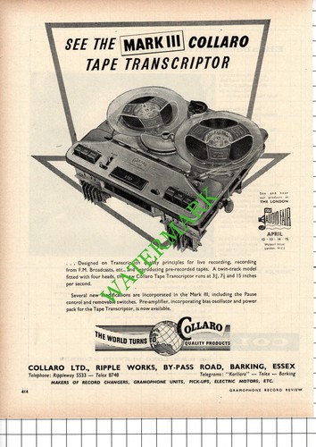Collaro ltd barking - collaro,