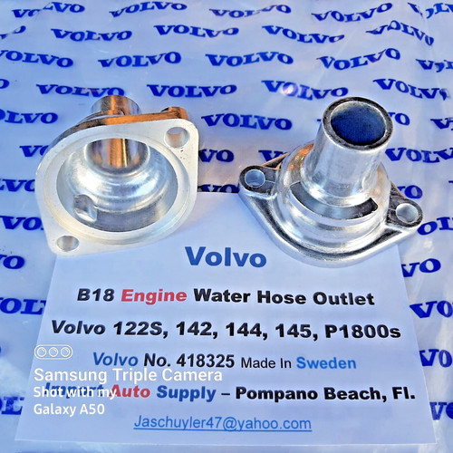 Volvo b18 water outlet - water,