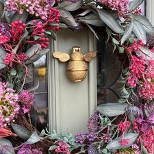 Brass Bumble Bee Door Knocker
