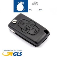 COMPATIBLE FOR PEUGEOT 1007 807 4 KEY REMOTE CONTROL KEY SHELL KEY CASE FOB