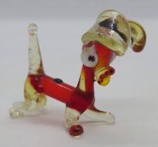 Murano red & clear glass