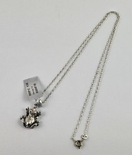 Sterling Silver Frog Pendant &