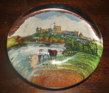 Antique Victorian Paperweight Windsor Castle