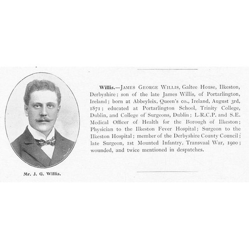 James george willis - willis, galtee