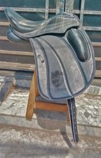 WILDRACE Dressage Branded Leather English Saddle Change Gullets