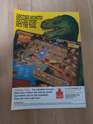 Ace jurassic trail arcade - ace,